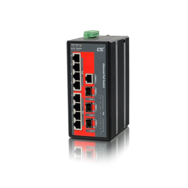IFS-803GSM-8PH24 -  Промышленный управляемый коммутатор FE PoE